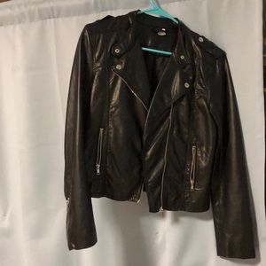 Size 8 real leather jacket